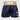 Short de muay thaï Venum Classic coloris marine et or en satin ample pour la boxe thaï et le kickboxing