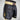 Short kickboxing Top Ten Power Ink noir or – sublimation thermique, stretch 4 directions, compétition muay-thaï