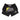 Short de boxe thaï noir FAIRTEX satin thaïlandais coupe large muay thaï sparring kickboxing